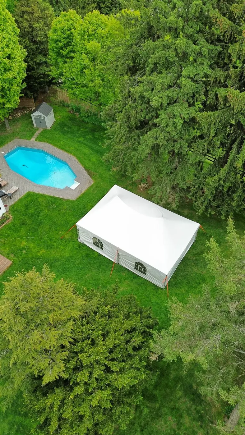 A place to say “I do” — 20 × 30 tent tent rental by Dhillon Tents